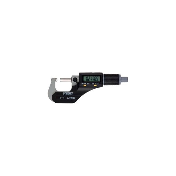 Fowler Fowler Xtra Value 0-1"/25.4MM IP54 Digital Micrometer Data Output & Ratchet Stop Thimble 54-870-001-0 - main
